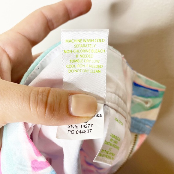 Lilly Pulitzer Callahan Shorts 00 Out to Sea - Picture 8 of 8